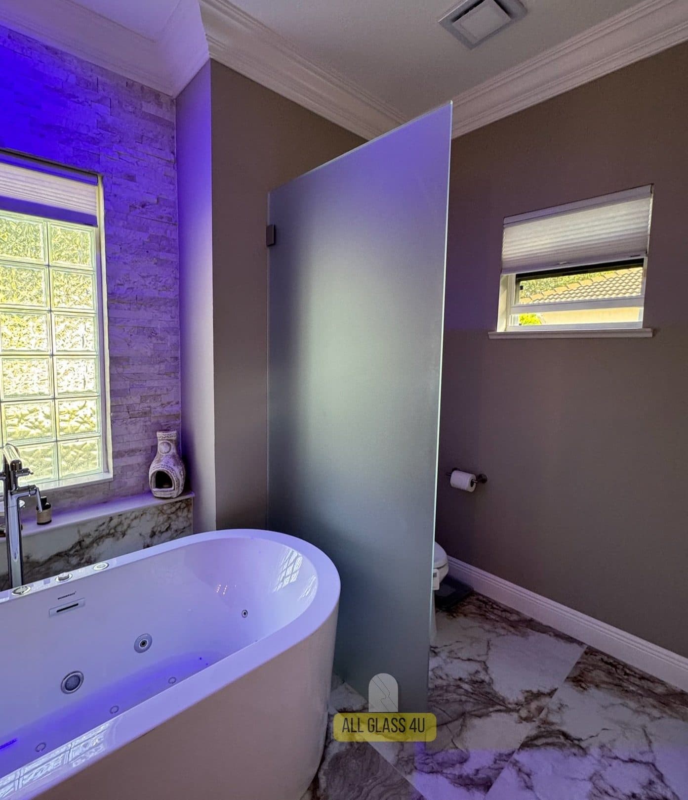 Frosted Privacy Glass