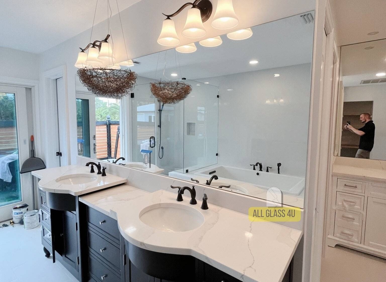 Custom Mirrors by All Glass 4 U