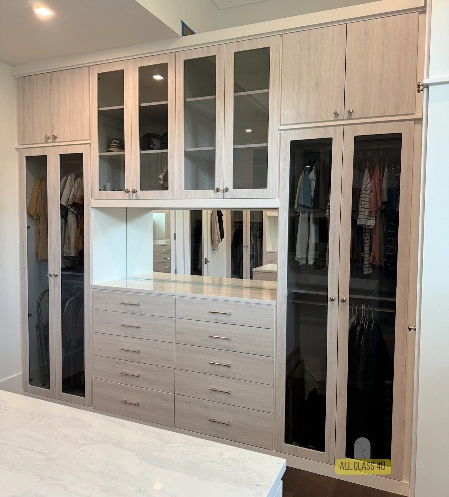 Cabinet Glass project by All Glass 4 U