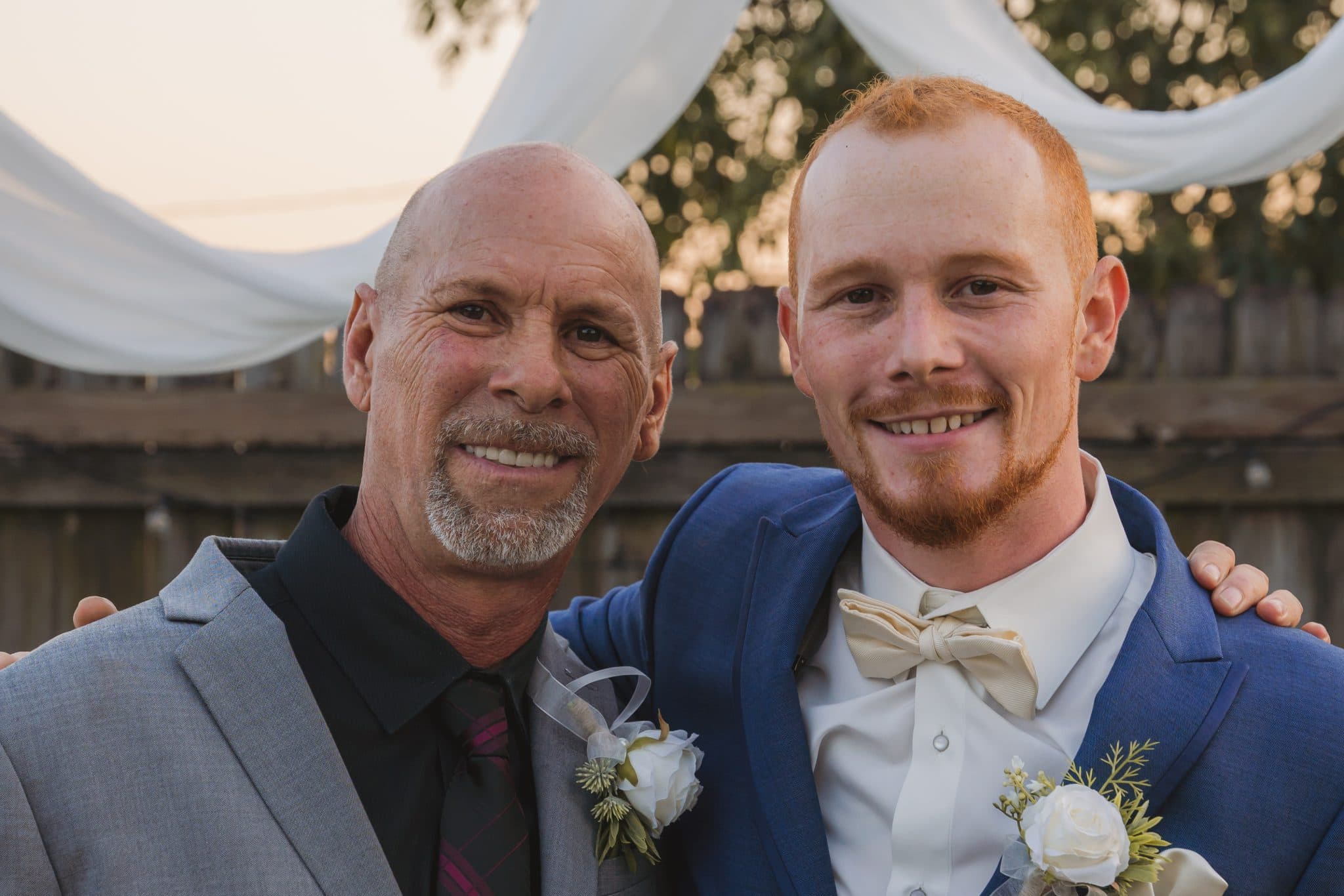 Todd Newman, founder of All Glass 4 U, with his son Aaron Newman, the company's owner