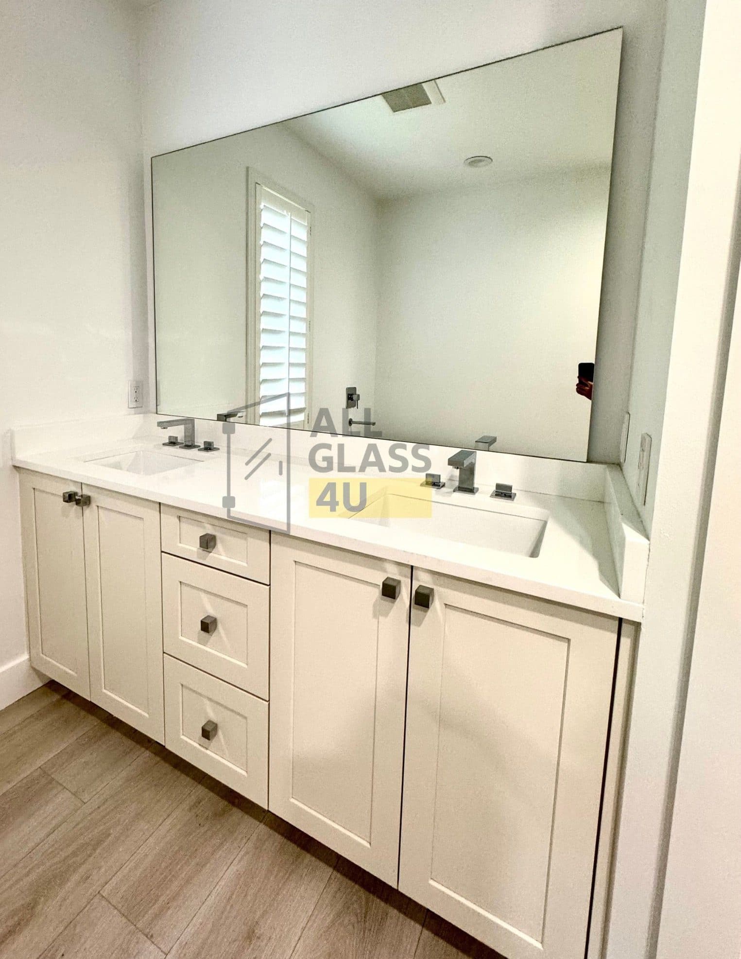 Custom Mirrors project by All Glass 4 U