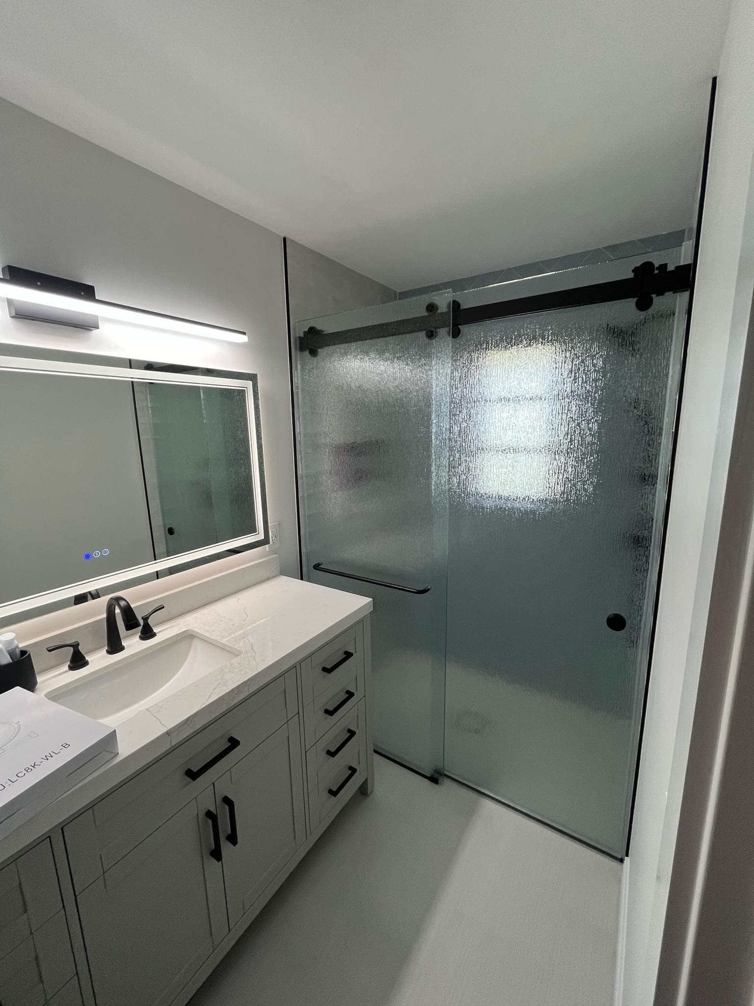 Frameless Shower Doors project by All Glass 4 U